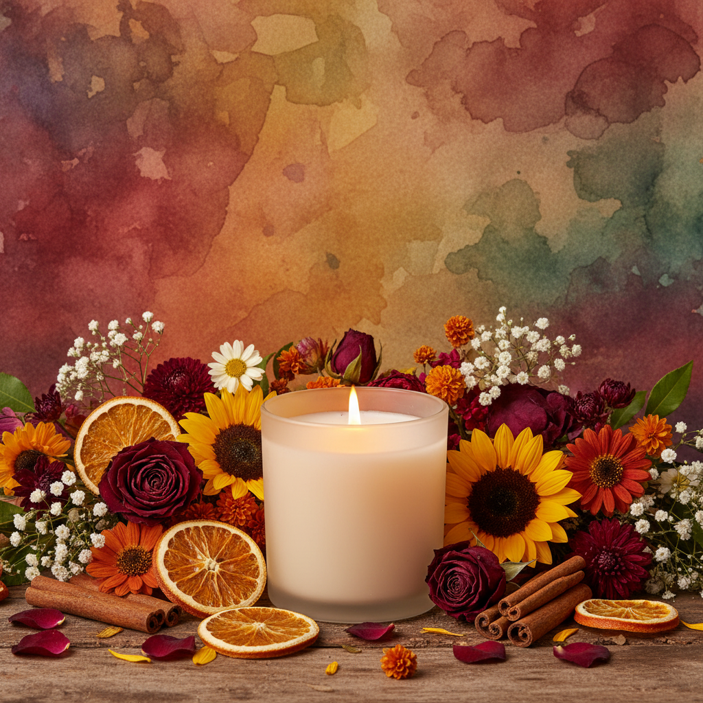 Candle editorial card v3