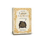 Bar soap packaging labeled "Meyer Lemon & Agave" by Soap Cauldron, 4.75 oz.